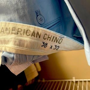 Mens baby blue Chaps Chinos.